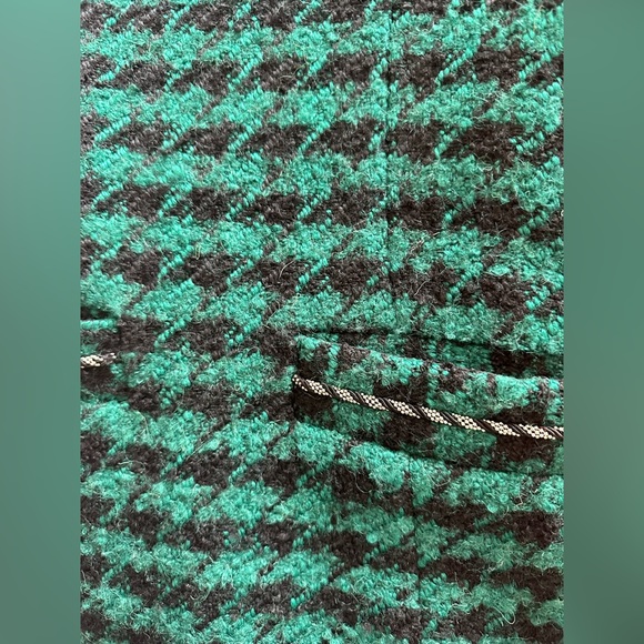 Sandro green wool dress - Picture 3 of 8